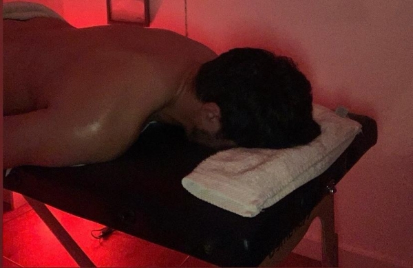 Massagem profissional naturista